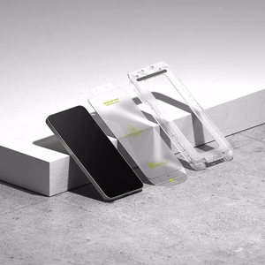 Ringke Easy Slide 2-jų pakuotė grūdinto stiklo Samsung Galaxy S25