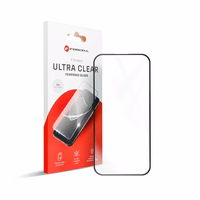 Forcell Ultra Clear apsauginis stiklas - Iphone 12 Pro Max juodas