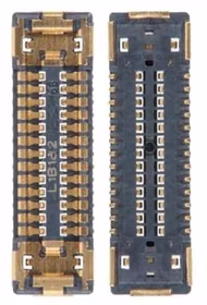 Samsung G525/G770/G780/G781/G973/G990/G998/F700/M215/M305/M307/M315/N770/N980/N981/N985/N986/P610/P615 Board connector BTB socket 2x20 Pin 3710-004344 (service pack)