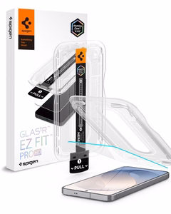 Spigen Glas.tR EZ Fit Pro AC grūdintas stiklas, skirtas Samsung Galaxy S26 FE