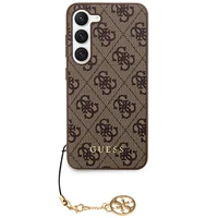 Guess 4G Charms Collection dėklas telefonui Samsung Galaxy A55 - rudas