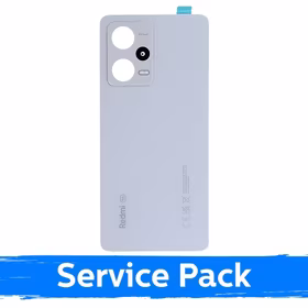 Galinis dangtelis suderinamas su Xiaomi Redmi Note 12 Pro 5G / Polar White / (Service Pack)