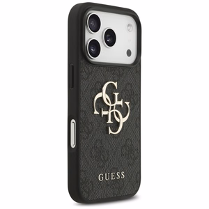 Guess 4G Didelio Logotipo Dėklas telefonui iPhone 17 Pro - juoda