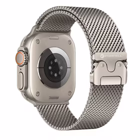 FORCELL F-DESIGN FA11 nerūdijančio plieno dirželis APPLE laikrodžiui 38 / 40 / 41 mm sidabrinis