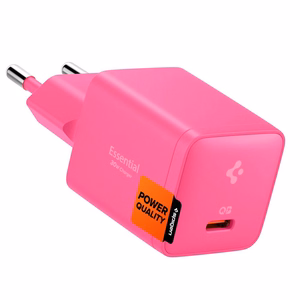 „Spigen Essential EE301EU“ 1 jungties 30 W maitinimo adapteris – rožinis