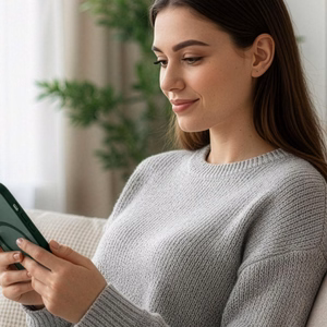 3mk Smoke MagCase for iPhone 16 Pro Max - žalias-Translucent