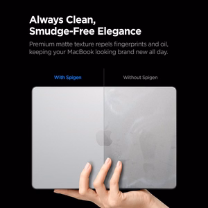 Spigen AirSkin dėklas, skirtas MacBook Pro 16" 2021 / 2023 / 2024 / 2025 / 2026 – skaidrus matinis