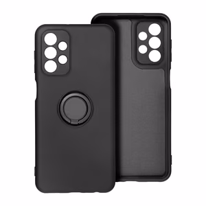 Samsung A27 5G dėklas Silicone Ring, juodas