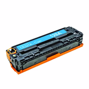 Совместимый картридж HP CE321A, голубой