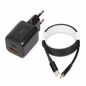 iBOX C-42 GaN PD33W Sieninis įkroviklis, Juodas