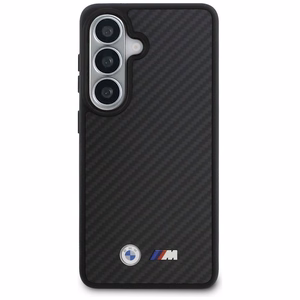 BMW dėklas Magnetic Kevlar su Logo skirtas Samsung Galaxy S26 juodas