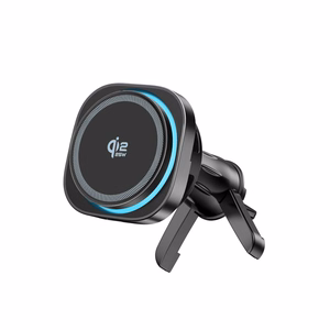 Tech-Protect V20 MagSafe Car Holder for Windshield/Air Vent/Dashboard 25W QI2.2 - Black
