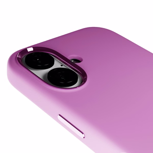 Puro Icon Mag Pro Magnetinis Silikoninis dėklas telefonui iPhone 16 - Rožinė