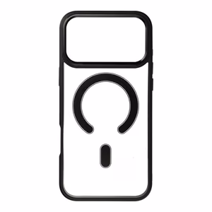 COLOR EDGE MAG COVER magnetinis dėklas telefonui, suderinamas su MagSafe, skirtas IPHONE 17 Pro Max, juodas