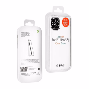 Dėklas telefonui 2 mm BOX IPHONE XR skaidrus