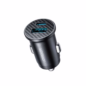 Įkroviklis automobilinis Joyroom (JR-CCN16) (1xUSB-C; 1xUSB; 15W) juodas