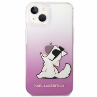 Dėklas telefonui Karl Lagerfeld KLHCP14MCFNRCPI iPhone 14 Plus 6.7\" rožinis / rožinis Choupette Fun