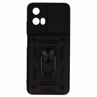 Slide Camera Armor dėklas telefonui Motorola Moto G35 5G juodas