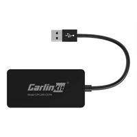 Carlinkit CCPA belaidis adapteris Apple Carplay/Android Auto (juodas)