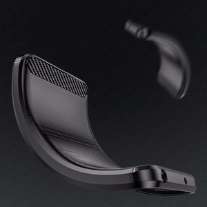 Carbon dėklas telefonui iPhone 16 Pro - juodas