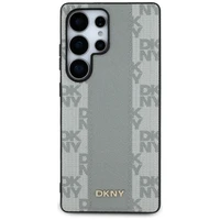 DKNY Odinis languotas raštas MagSafe dėklas Samsung Galaxy S25 Ultra - pilkas