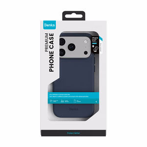 Benks Magnetic Vita Pro Silicone Dėklas (A069) Iphone 17 Pro mėlynas (Camera Control Button)