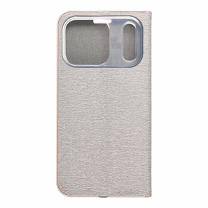 LUNA Knyga Auksinė iPhone 17 Pro sidabrinė