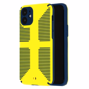 TEL PROTECT Grip dėklas telefonui Iphone 12 Mini geltonas