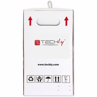 Techly ITP8-RIS-0305LO tinklo kabelis Juoda 305 m Cat5e F/UTP (FTP)