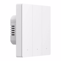 SONOFF M5-3C-86W WiFi Matter išmanusis sieninis jungiklis (3 kanalai)