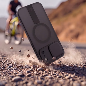 Tech-Protect Kevlar Aura MagSafe dėklas, skirtas iPhone 18 Pro Max / 17 Pro Max, matinis juodas