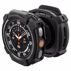 Spigen Rugged Armor Case for Samsung Galaxy Watch Ultra 47mm - Matte Black