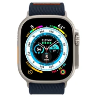 Spigen Fit Lite Ultra dirželis Apple Watch 4/5/6/7/8/9/SE/Ultra (42/44/45/49 mm) - tamsiai mėlynas