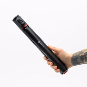 FORCELL F-GRIP F170XL automatinė asmenukių lazda su nuotolinio valdymo trikoju juoda