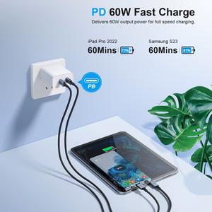 USB кабель Choetech XCC-1015 USB-C – USB-C PD60W 2.0m черный