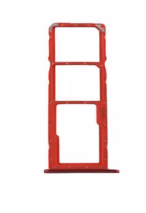 SIM kortelės laikiklis Huawei Y6 2019 raudonas ORG