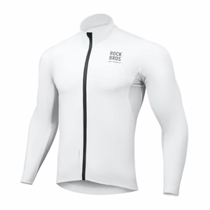 Rockbrs TLWT001 ROAD TO SKY cycling sweatshirt, windproof, insulated, S - white