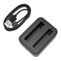 USB dvigubų baterijų įkroviklis PULUZ skirtas Insta360 X3