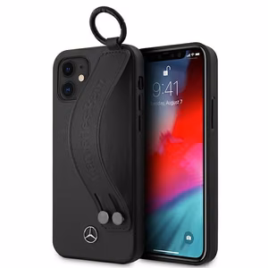 Mercedes Strap Line чехол для iPhone 12 mini - чёрный