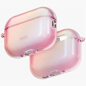 Uniq Iridescia Hang Case for AirPods Pro 3 - Transparent Pink