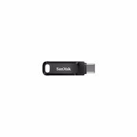 SanDisk Ultra Dual Drive Go USB atmintukas 64 GB USB Type-A / USB Type-C 3.2 Gen 1 (3.1 Gen 1) Juoda