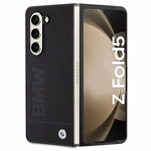 BMW parašo logotipas įspaudas dėklas telefonui Samsung Galaxy Z Fold 5 - juodas