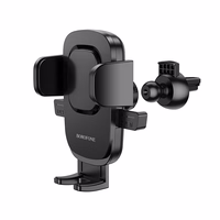 Borofone Automobilinis laikiklis BH69 ventiliacijos angos tvirtinimas juodas