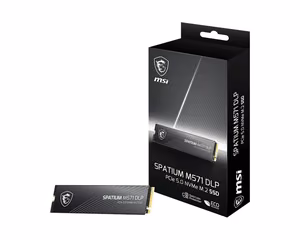MSI Spatium M571 DLP 2TB PCIe 5.0 NVMe M.2 3D NAND SSD