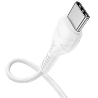 Kabelis USB C į USB C Hoco PD 60W 1 m X37 baltas