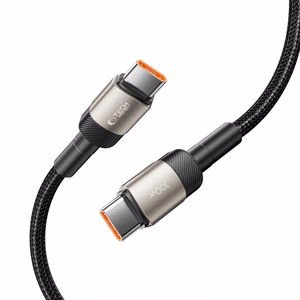 "Tech-Protect UltraBoost Evo" USB-C / USB-C PD kabelis 100W 5A 2 m - titano spalvos