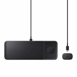 Samsung EP-P6300 Laisvų rankų įranga, Išmanusis telefonas, Išmanusis laikrodis Juoda USB Belaidis įkrovimas Spartusis įkrovimas Vidaus