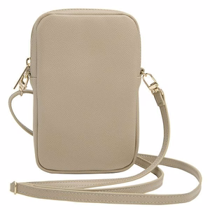 Guess Torebka GUWBZPGSTEGDciemnobeżowy/smiltinis Zip Triangle 4G