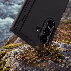 Tech-Protect Kevlar Aura dėklas, skirtas Samsung Galaxy Z Fold 8 Ultra, suderinamas su MagSafe – juodas