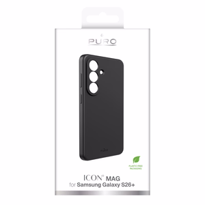 Puro ICON apsauginis dėklas skirtas Samsung Galaxy S26 Plus silikoninis - juodas